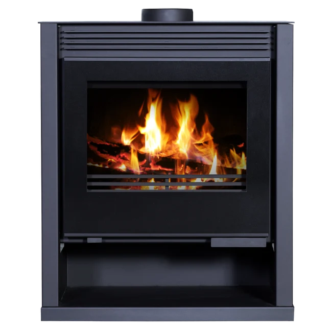 Poêle à bois BELLEZA RUBIN LUX Noir 13kW (max 21 kW)