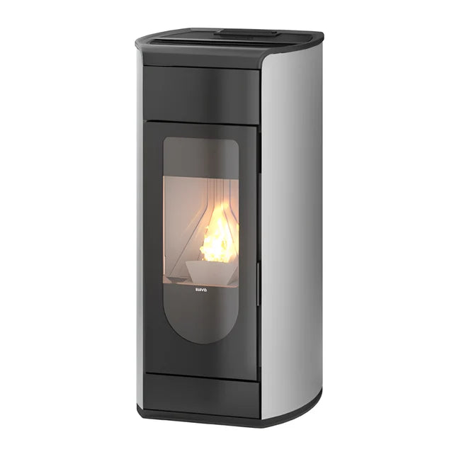 Poêle à granulés étanche SUPRA ALIX 7 kW Blanc