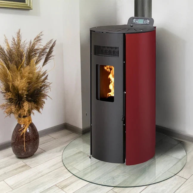 Poêle à Granulés Etanche - EMAFLAM CALI - 8,2Kw