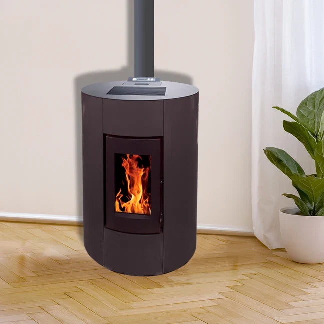 Poêle à Granulés Etanche Canalisable - EMAFLAM NOVA - 11.4 kW