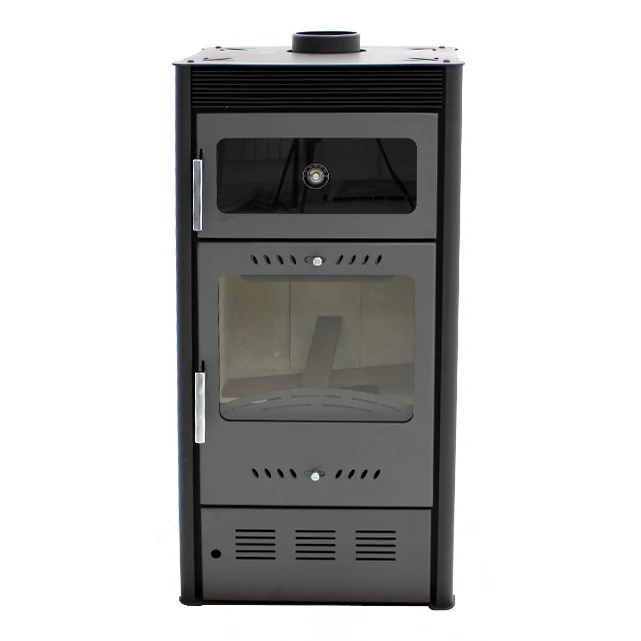 Poêle à bois avec four MODERNA Horno Luxe 7.78kW Gris
