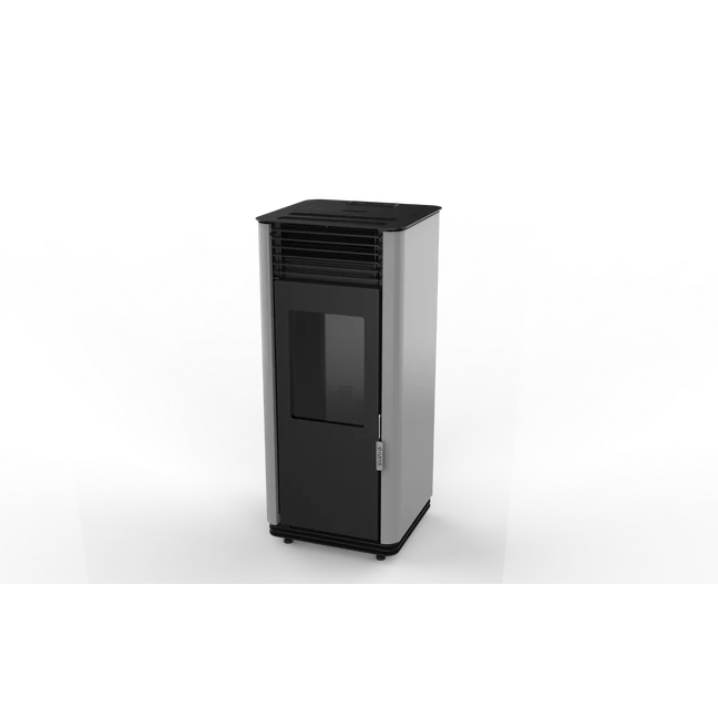 Poêle à granulés Acier SUPRA Calliopé 8kW Gris